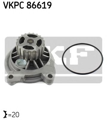 VKPC 86619 SKF - Насос охолоджуючої рідини1